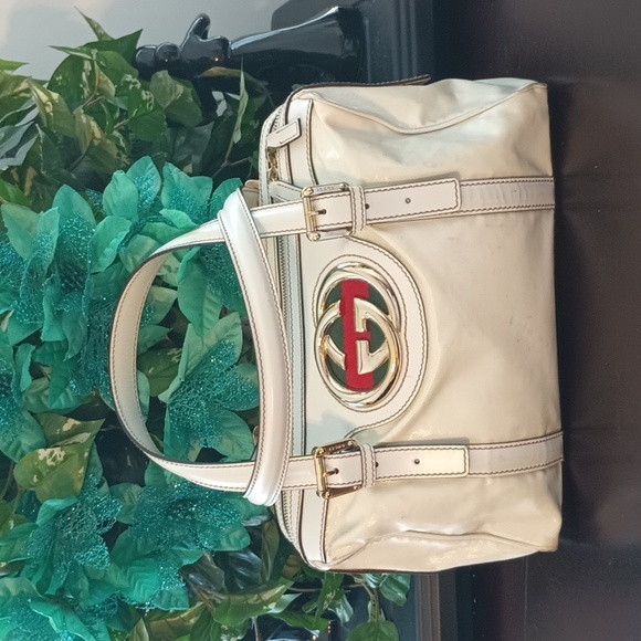 Gucci Britt Vintage Boston Handbag, Preloved. - Picture 1 of 10